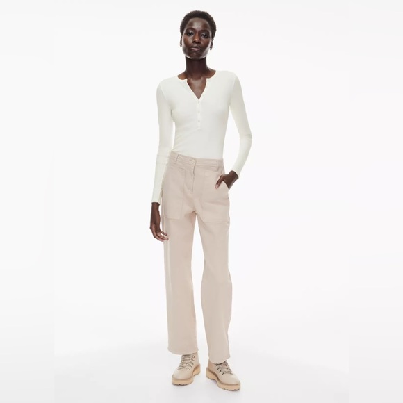 Aritzia, Wilfred Free long sleeve henley - Picture 2 of 5